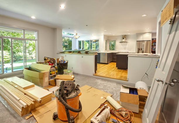Professional Kitchen Flooring technician working in Gilbertsville, PA
